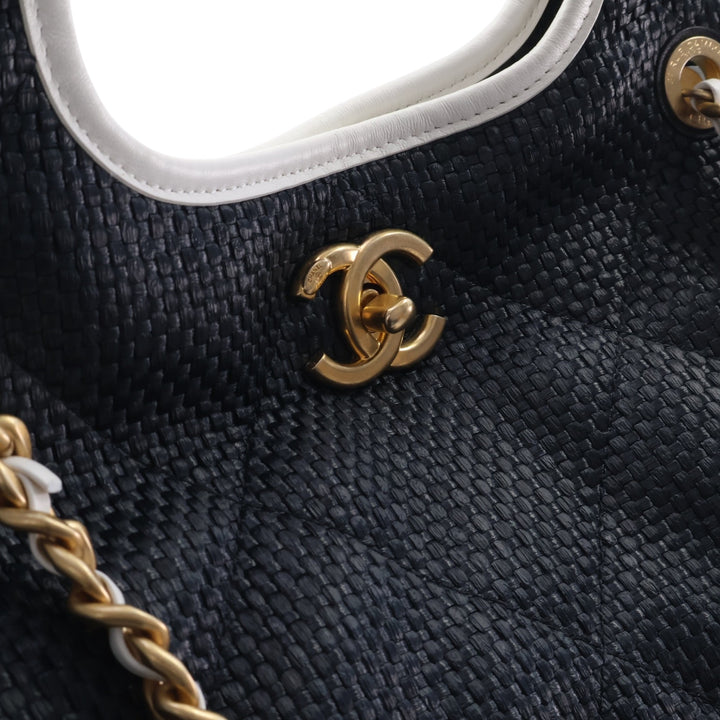 Chanel Large Raffia Coco Beach Cabas