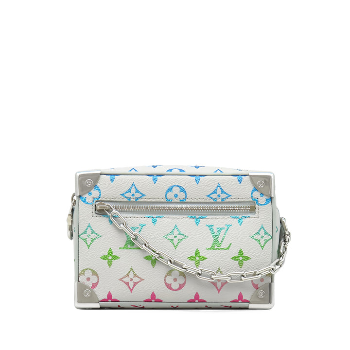 Louis Vuitton Irisé Souple Trunk Mini Monogram Multicolore Gris – vue principale – GABY PARIS