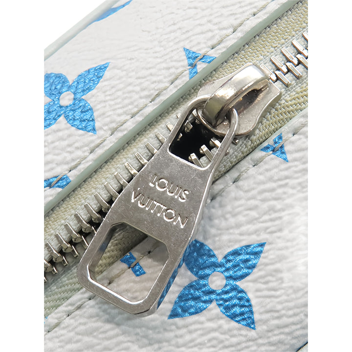 Louis Vuitton Irisé Souple Trunk Mini Monogram Multicolore Gris – vue 11 – GABY PARIS