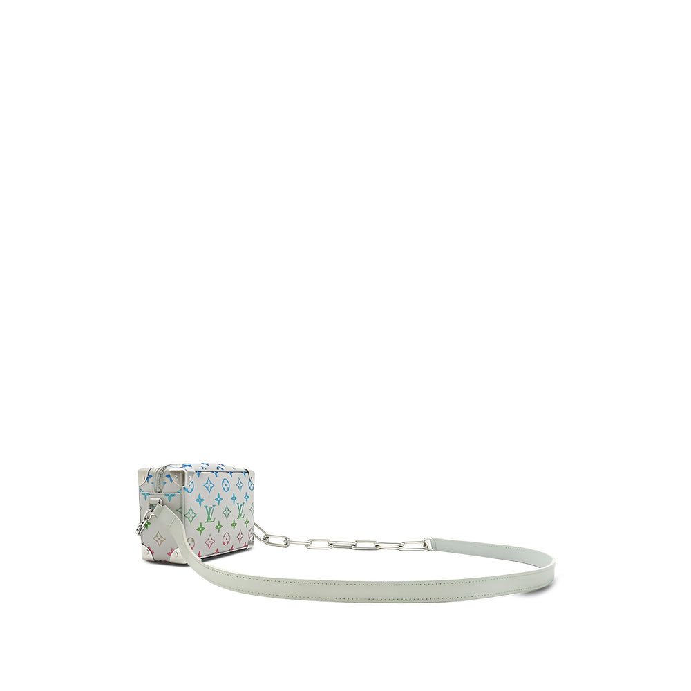 Louis Vuitton Irisé Souple Trunk Mini Monogram Multicolore Gris – vue 2 – GABY PARIS