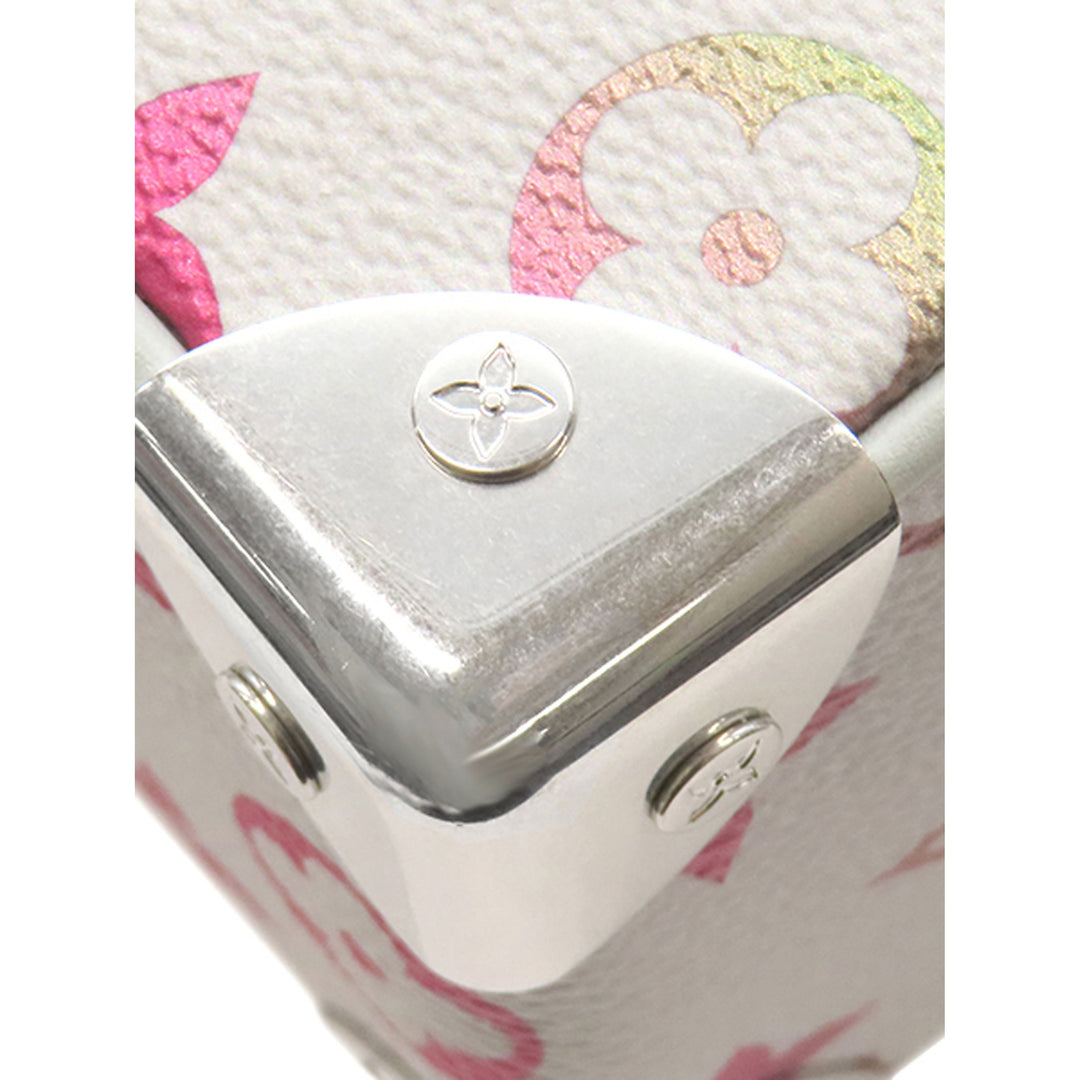 Louis Vuitton Irisé Souple Trunk Mini Monogram Multicolore Gris – vue 9 – GABY PARIS