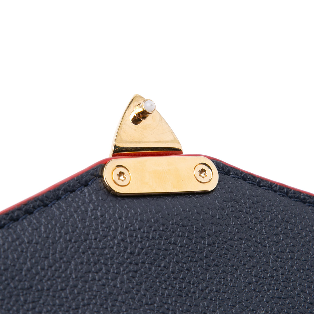 Louis Vuitton Monogram Empreinte Pochette Metis Bleu – GABY PARIS Authentique