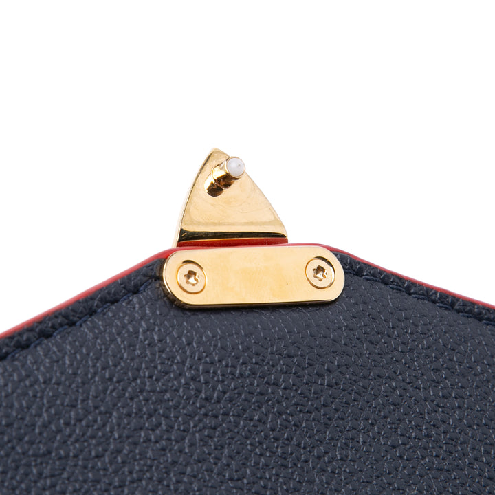 Louis Vuitton Monogram Empreinte Pochette Metis Bleu – GABY PARIS Authentique