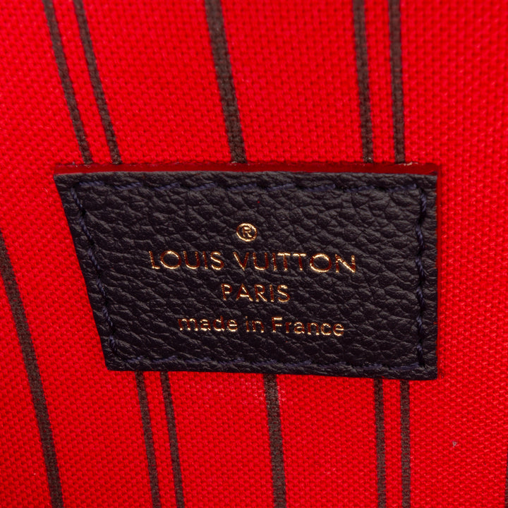 Louis Vuitton Monogram Empreinte Pochette Metis Bleu – GABY PARIS Authentique