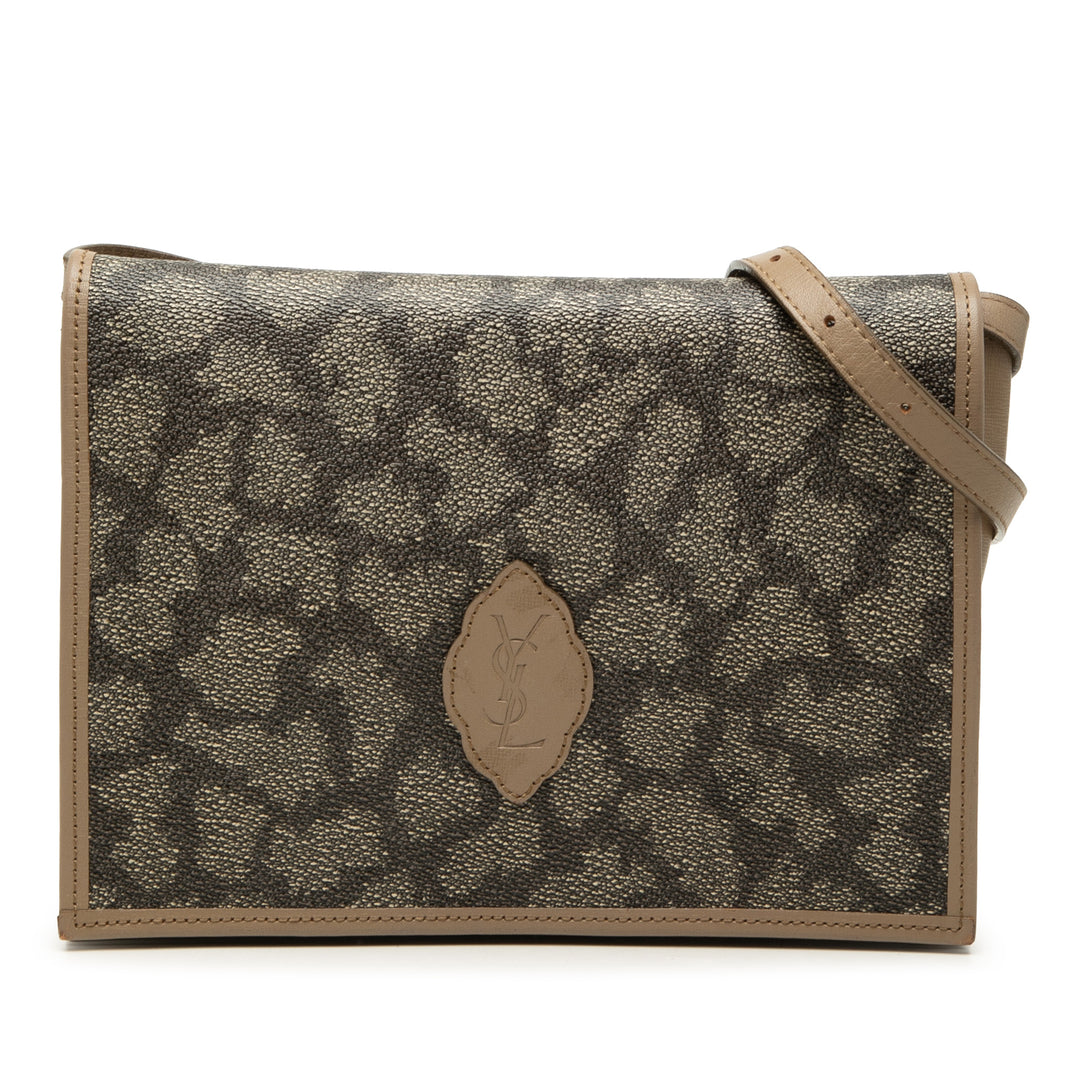 Giraffe Imprimé Sac Toile enduite Gris