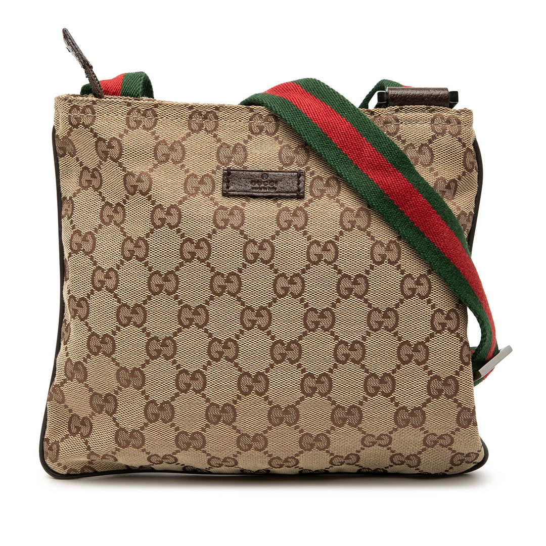 Gucci GG Toile Web Sac porté croisé