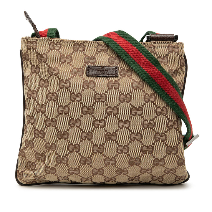 Gucci GG Toile Web Sac porté croisé