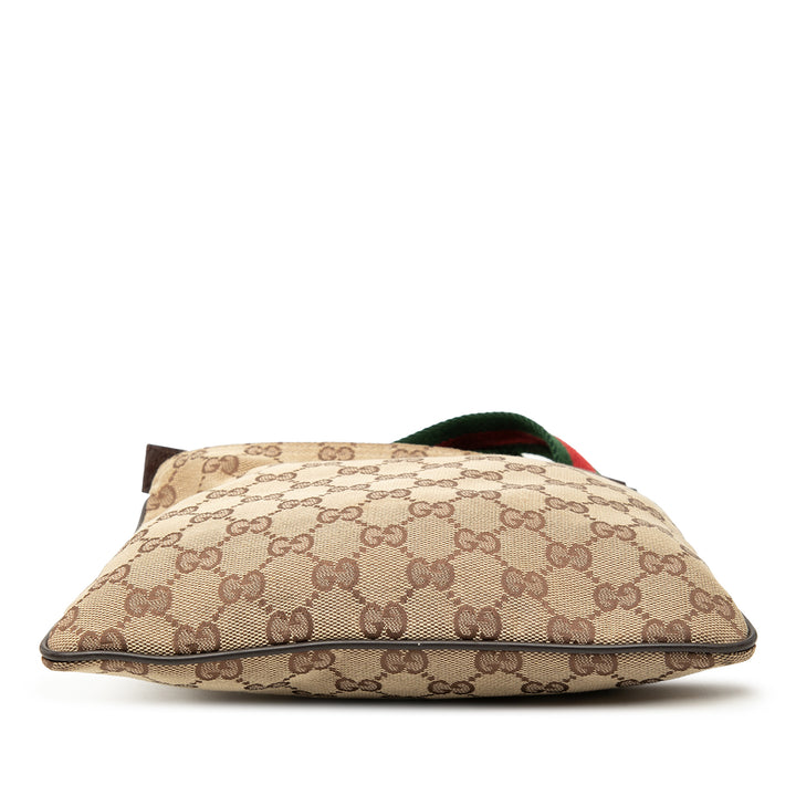 Gucci GG Toile Web Sac porté croisé