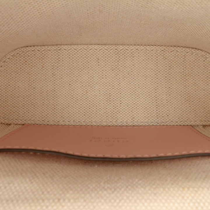 Gucci Mini GG Marmont Matelasse Cuir de veau anse supérieure Vanity Sac à chaîne