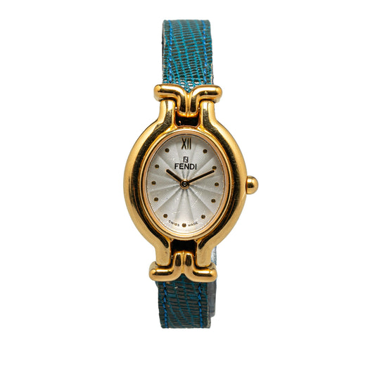 Quartz Gold Plated 640L Watch Gold - Gaby Paris