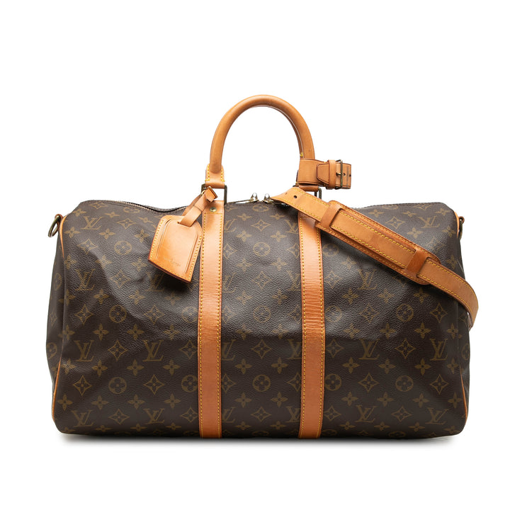 Keepall Bandouliere 45 Monogram Marron