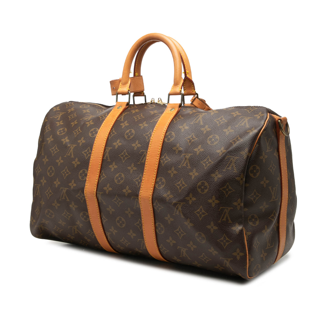Keepall Bandouliere 45 Monogram Marron
