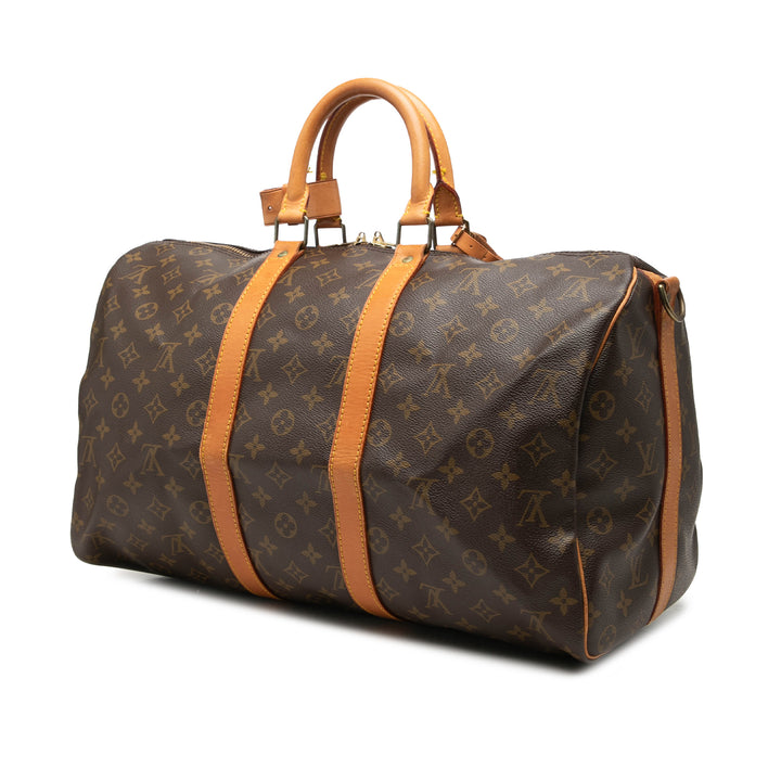 Keepall Bandouliere 45 Monogram Marron