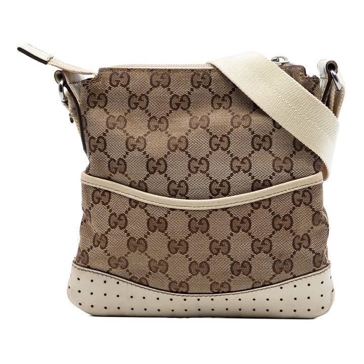 Gucci GG perforé Sac Petit Toile