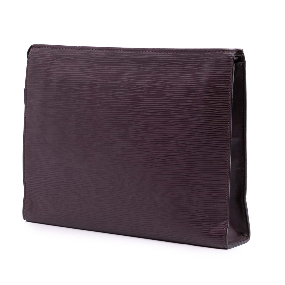 Epi Toiletry Pouch 26 Brown - Gaby Paris