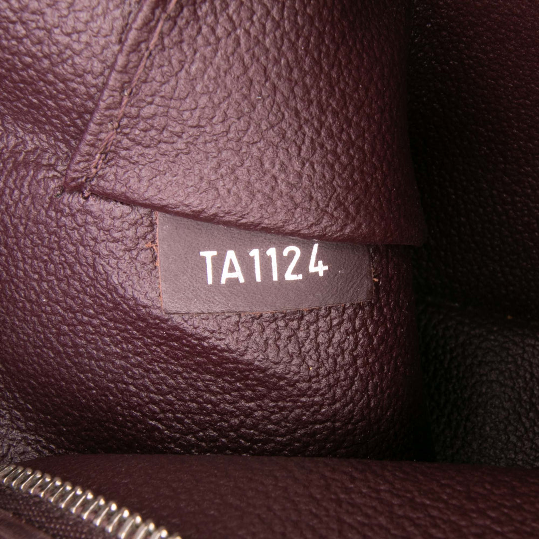 Epi Toiletry Pouch 26 Brown - Gaby Paris