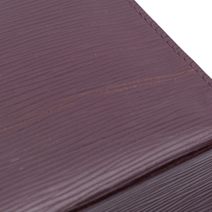 Epi Toiletry Pouch 26 Brown - Gaby Paris