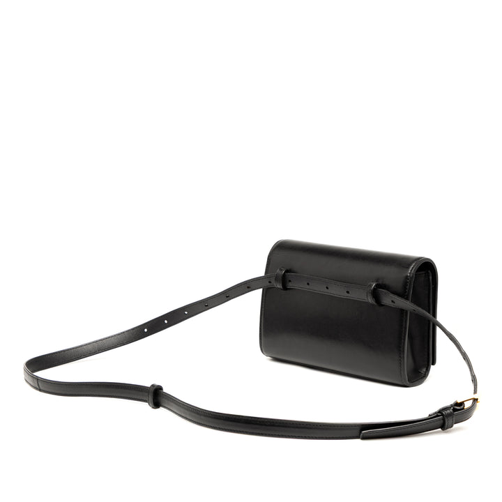 Saint Laurent Smooth Cuir de veau Monogram Kate Sac ceinture – GABY PARIS Authentique