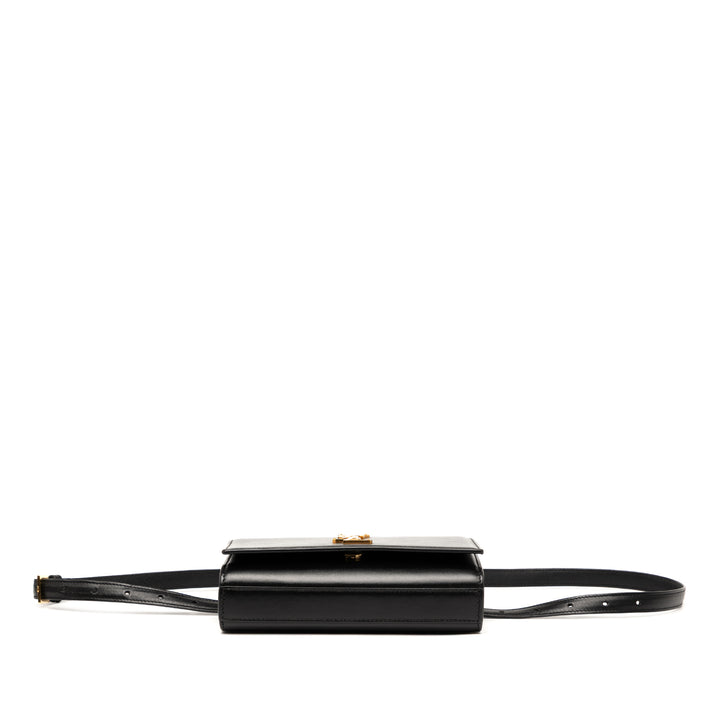 Saint Laurent Smooth Cuir de veau Monogram Kate Sac ceinture – GABY PARIS Authentique