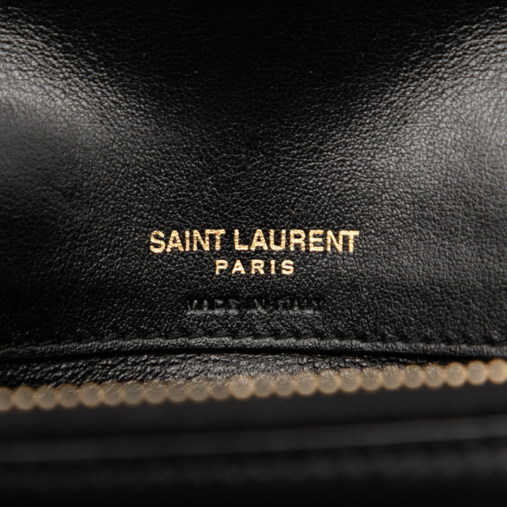 Saint Laurent Smooth Cuir de veau Monogram Kate Sac ceinture – GABY PARIS Authentique