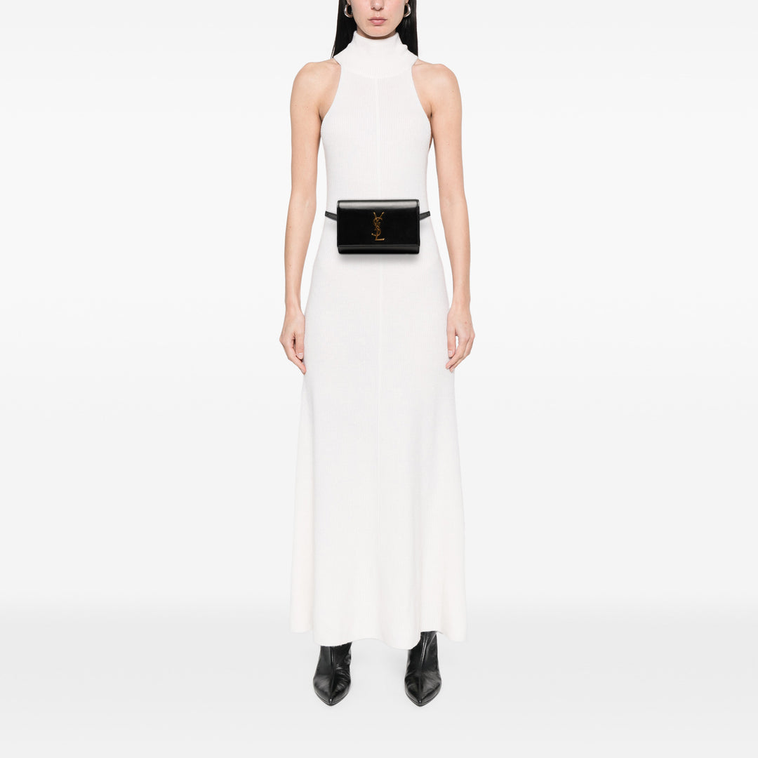 Saint Laurent Smooth Cuir de veau Monogram Kate Sac ceinture – GABY PARIS Authentique