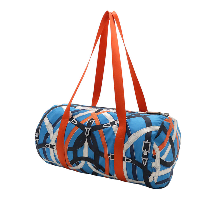 Hermès Soie et Barenia Cavalcadour Airsilk Duffle Sac 38