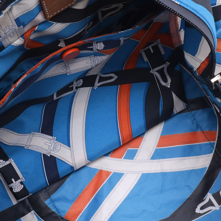 Hermès Soie et Barenia Cavalcadour Airsilk Duffle Sac 38