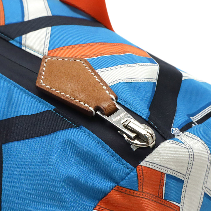 Hermès Soie et Barenia Cavalcadour Airsilk Duffle Sac 38