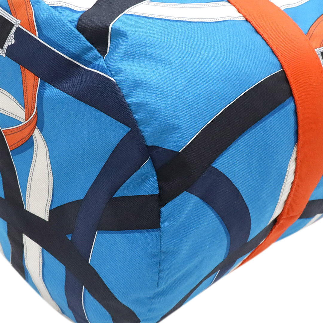 Hermès Soie et Barenia Cavalcadour Airsilk Duffle Sac 38