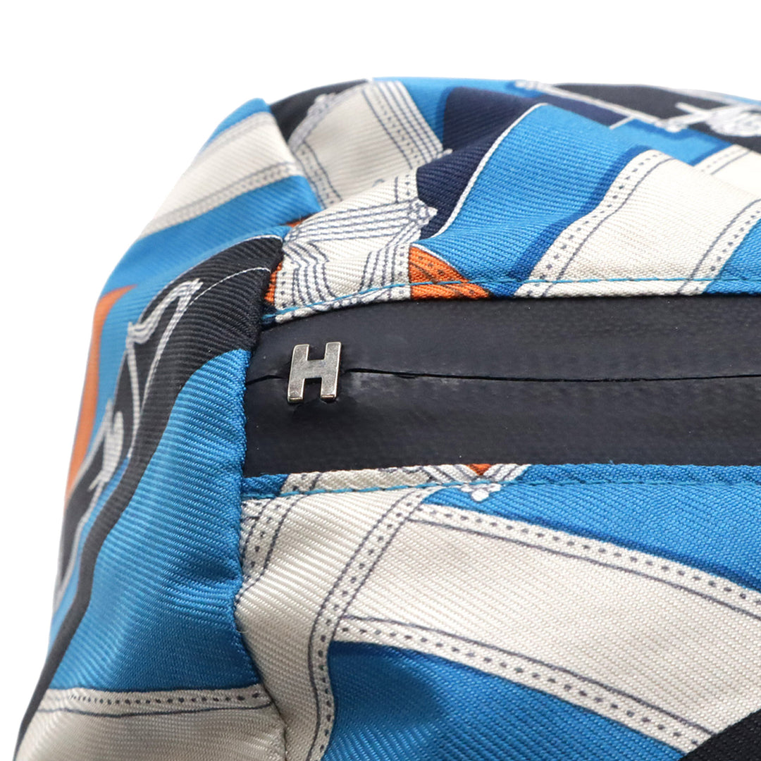 Hermès Soie et Barenia Cavalcadour Airsilk Duffle Sac 38