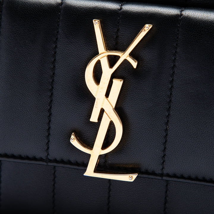 Saint Laurent Toy Matelassé Cuir d'agneau Vicky Sac caméra