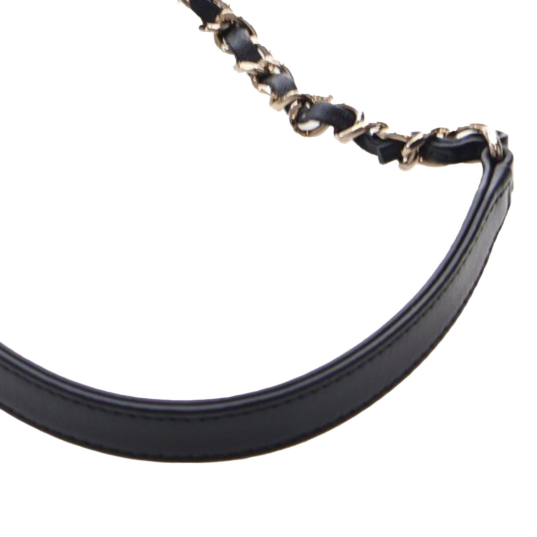 Chanel Pochette Matelassé Coco avec chaîne Noir – vue 19 – GABY PARIS