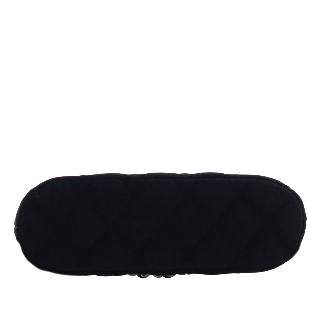 Chanel Pochette Matelassé Coco avec chaîne Noir – vue 3 – GABY PARIS