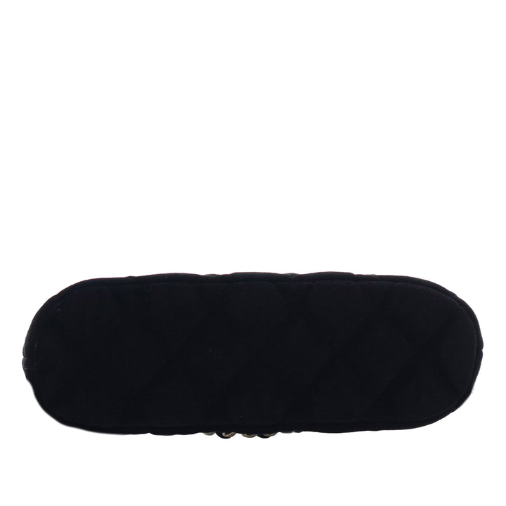 Chanel Pochette Matelassé Coco avec chaîne Noir – vue 3 – GABY PARIS