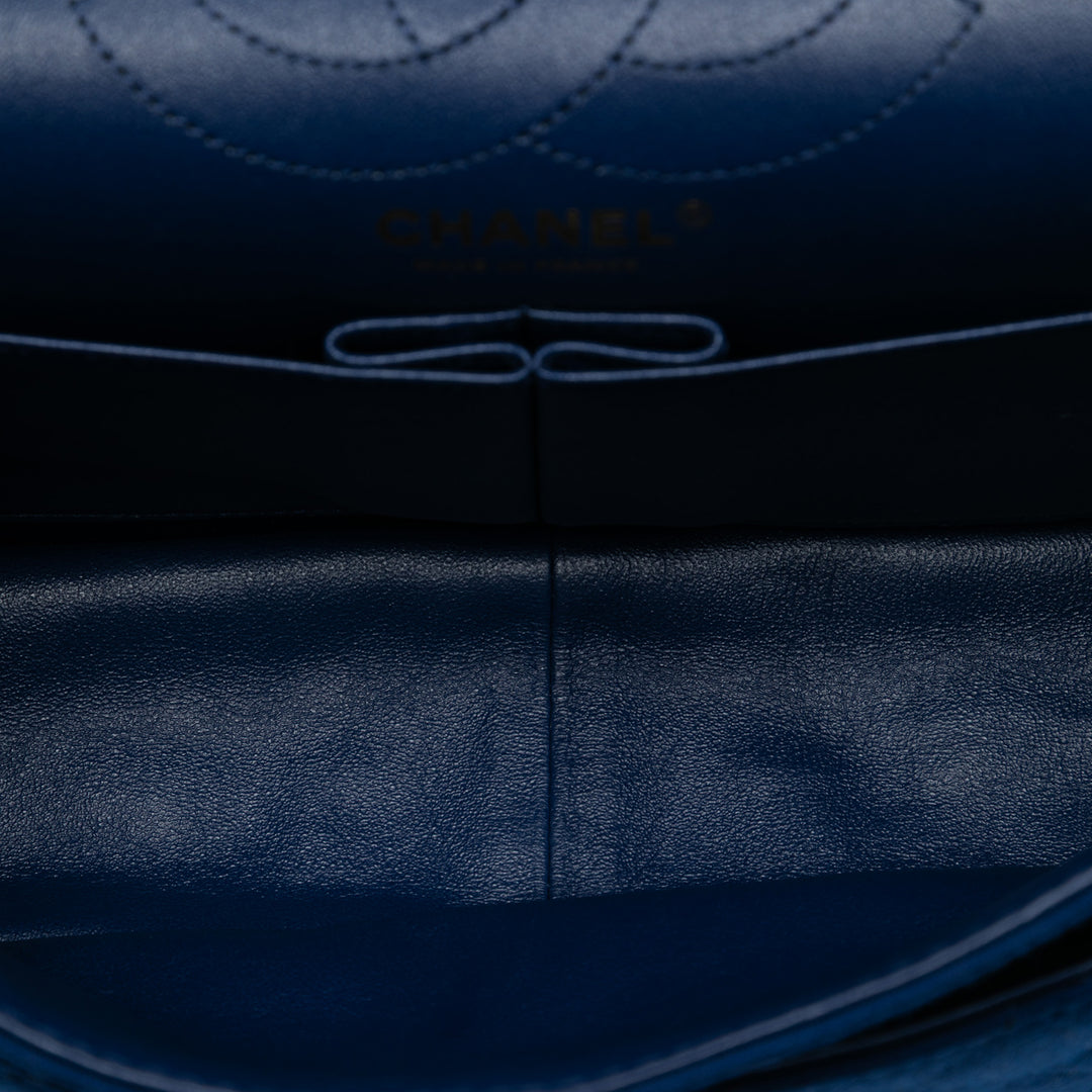 Chanel Matelassé Jersey Reissue 2.55 Double rabat 226