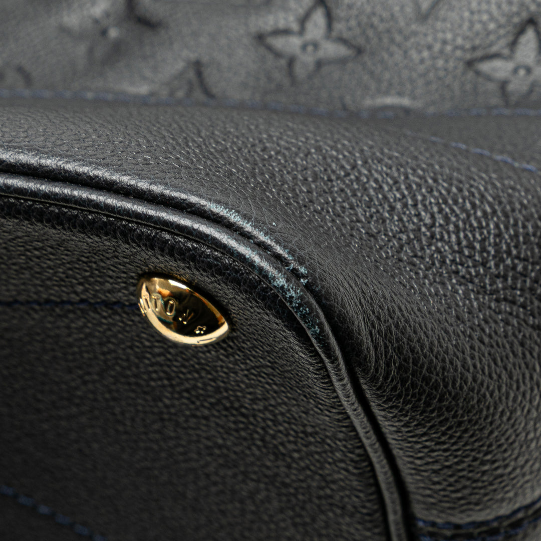Monogram Empreinte Citadine PM Blue - Gaby Paris