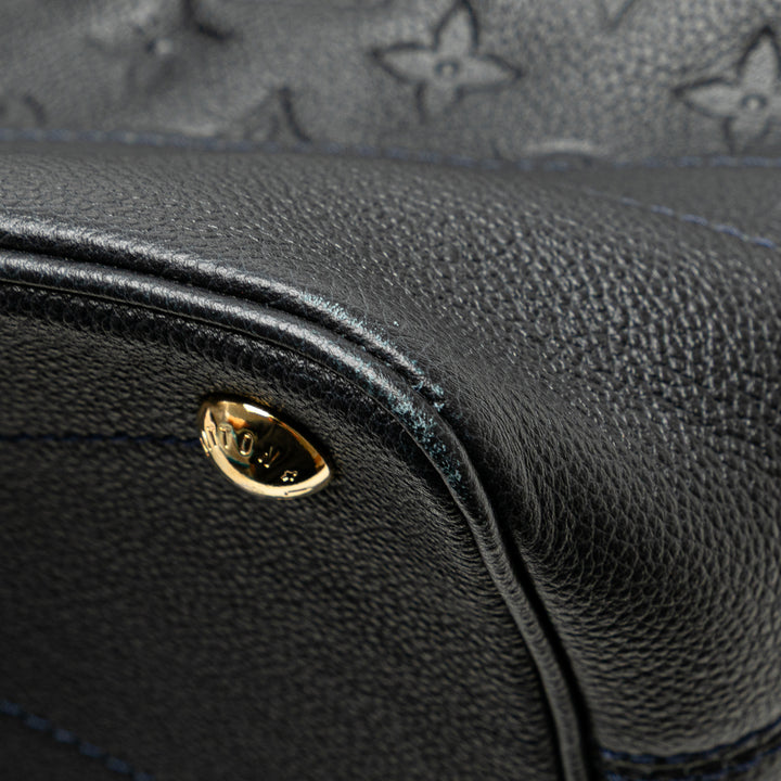 Monogram Empreinte Citadine PM Blue - Gaby Paris