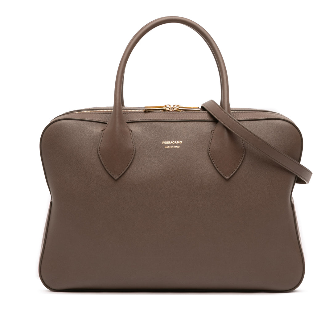 Stella Triple Zippé Sac Marron