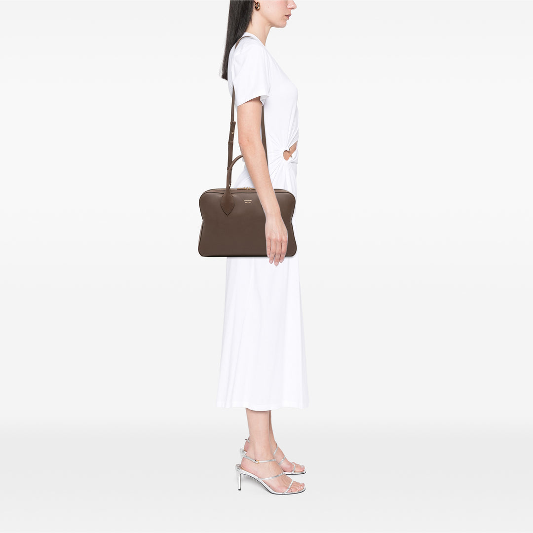 Stella Triple Zippé Sac Marron