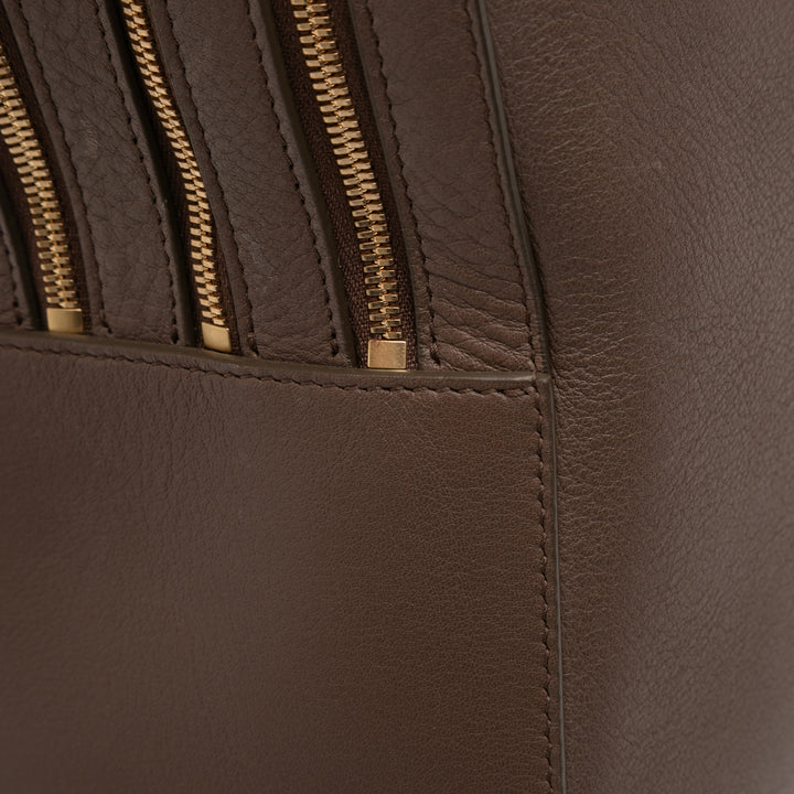Stella Triple Zippé Sac Marron