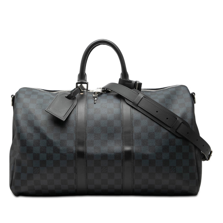 Keepall Bandouliere 45 Damier Graphite Noir