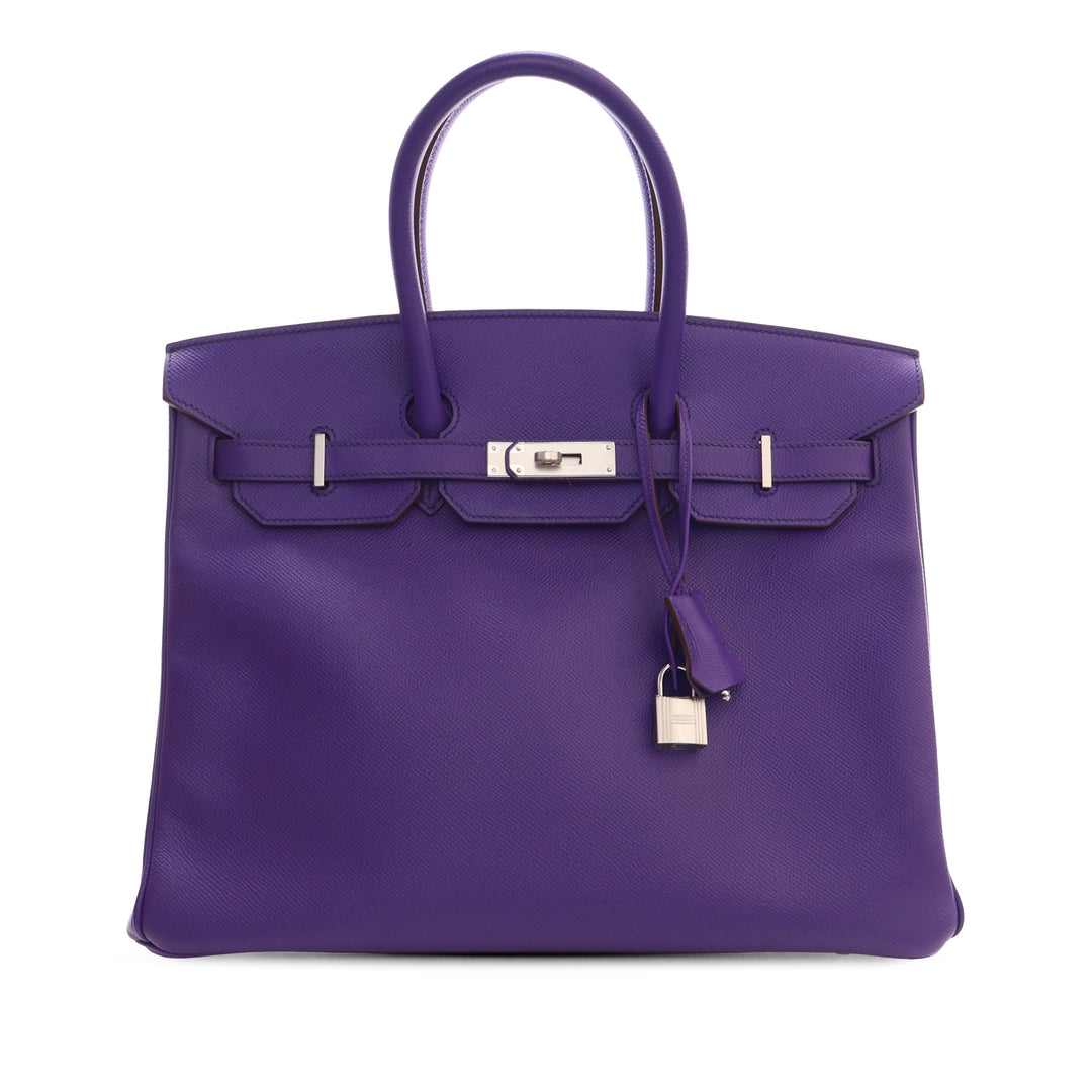 Hermès Epsom Birkin Retourne 35