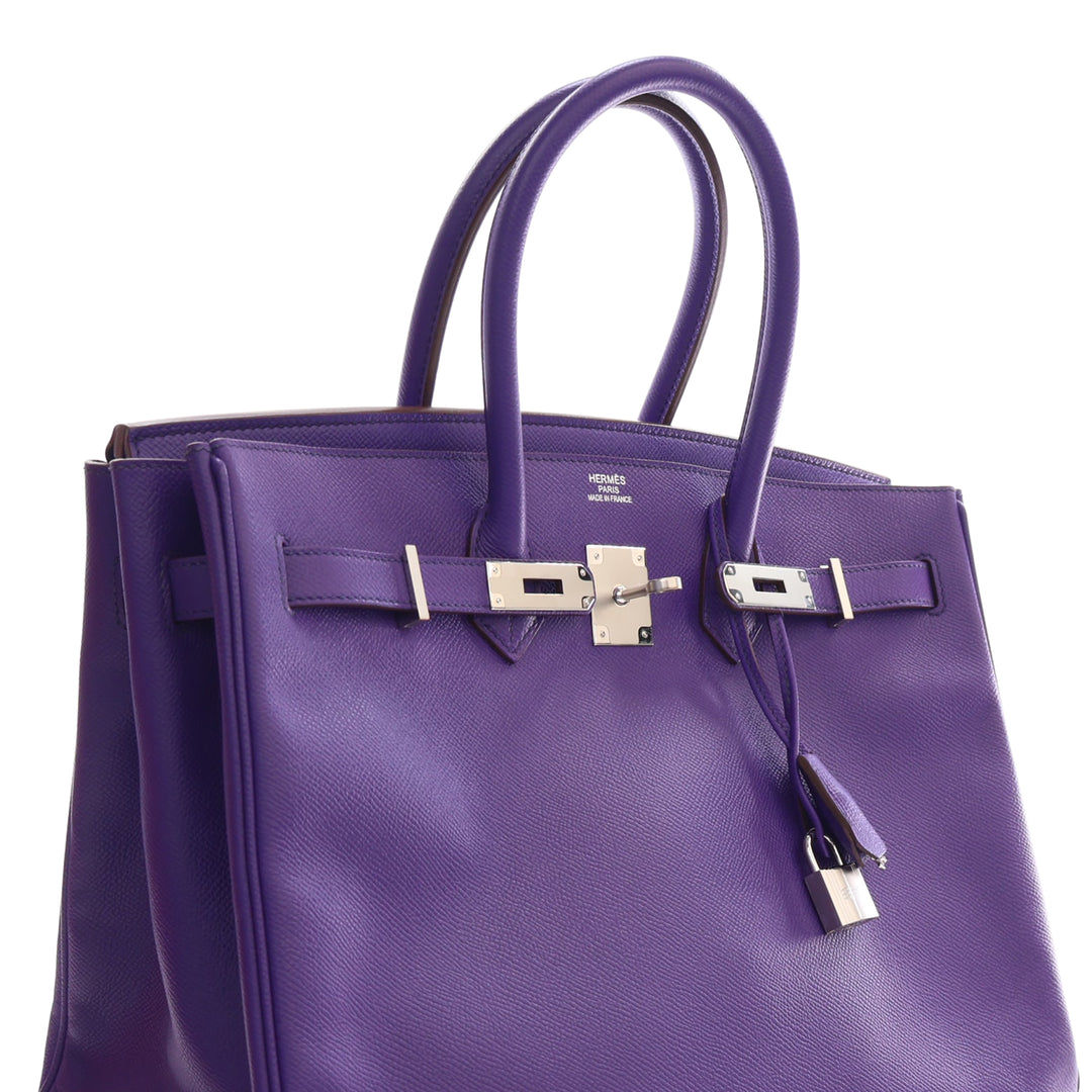 Hermès Epsom Birkin Retourne 35