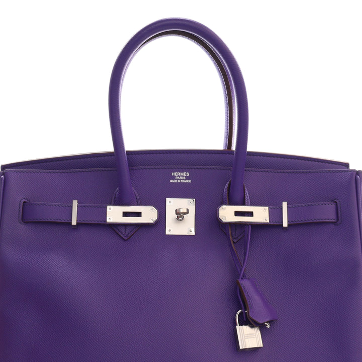 Hermès Epsom Birkin Retourne 35