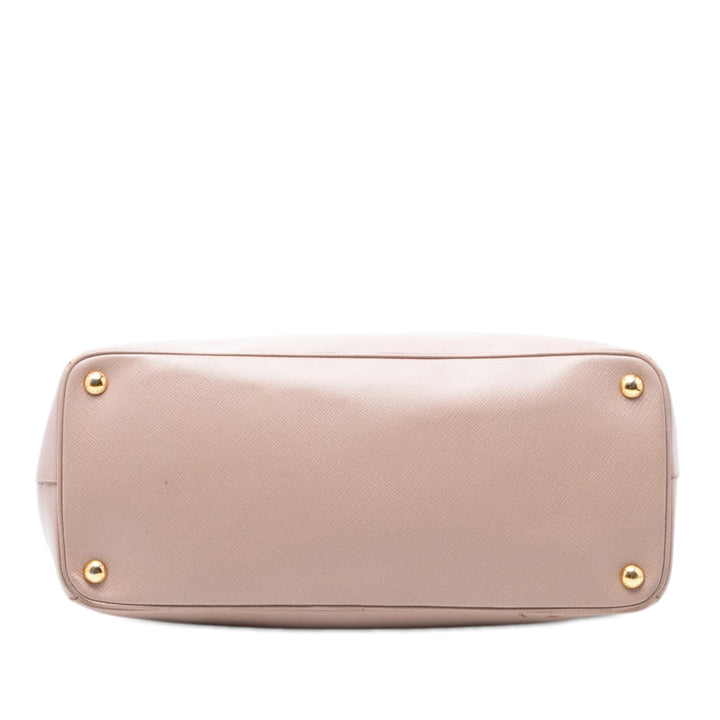 Prada Large Saffiano Lux Galleria Double Zip Sac