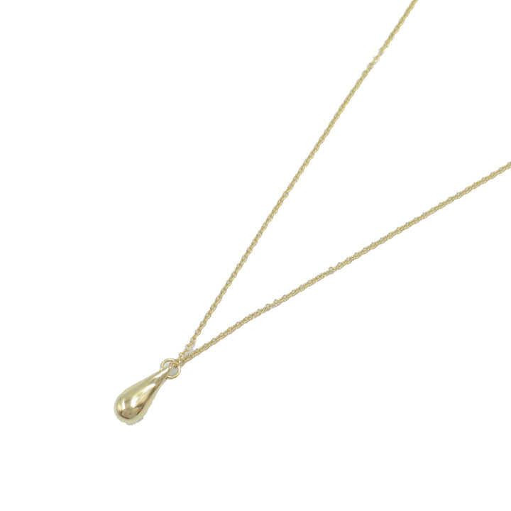 18K Yellow Gold Elsa Peretti Teardrop Pendant Necklace Gold - Gaby Paris