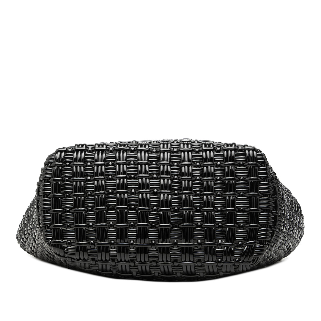 Balenciaga Small Faux Cuir Bistro Basket Sac