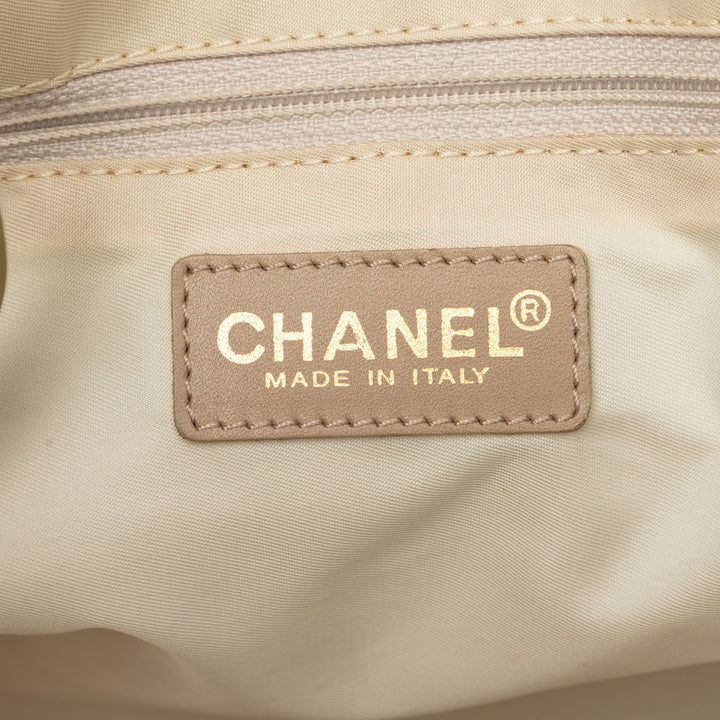Chanel New Travel Line Cabas Beige – vue 5 – GABY PARIS