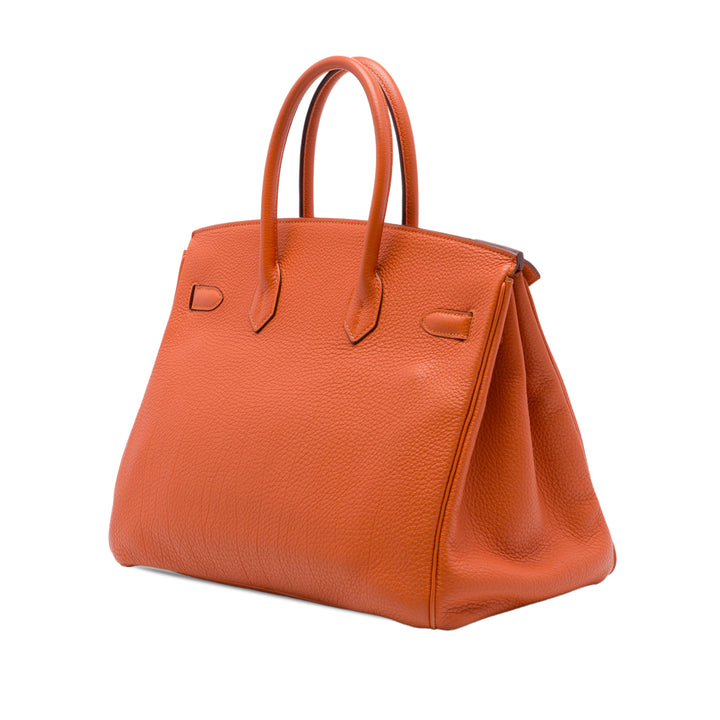 Birkin Retourne 35 Togo Orange