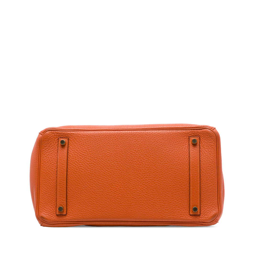 Birkin Retourne 35 Togo Orange